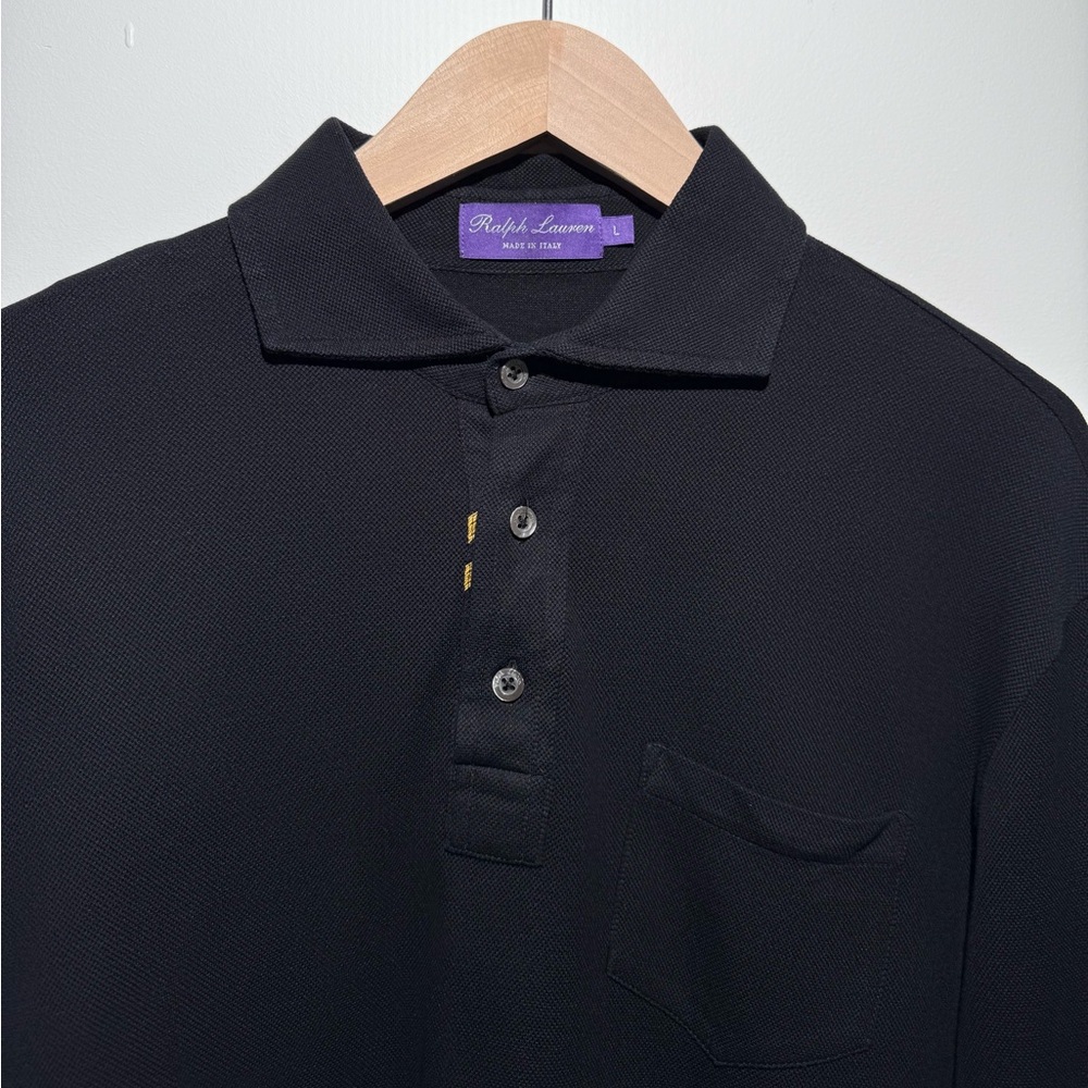 Purple label Ralph Lauren spread collar polo